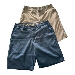 Pro Tour 2 Pair Bundle Men's Gray & Blue Golf Shorts Size 32 Great Condition